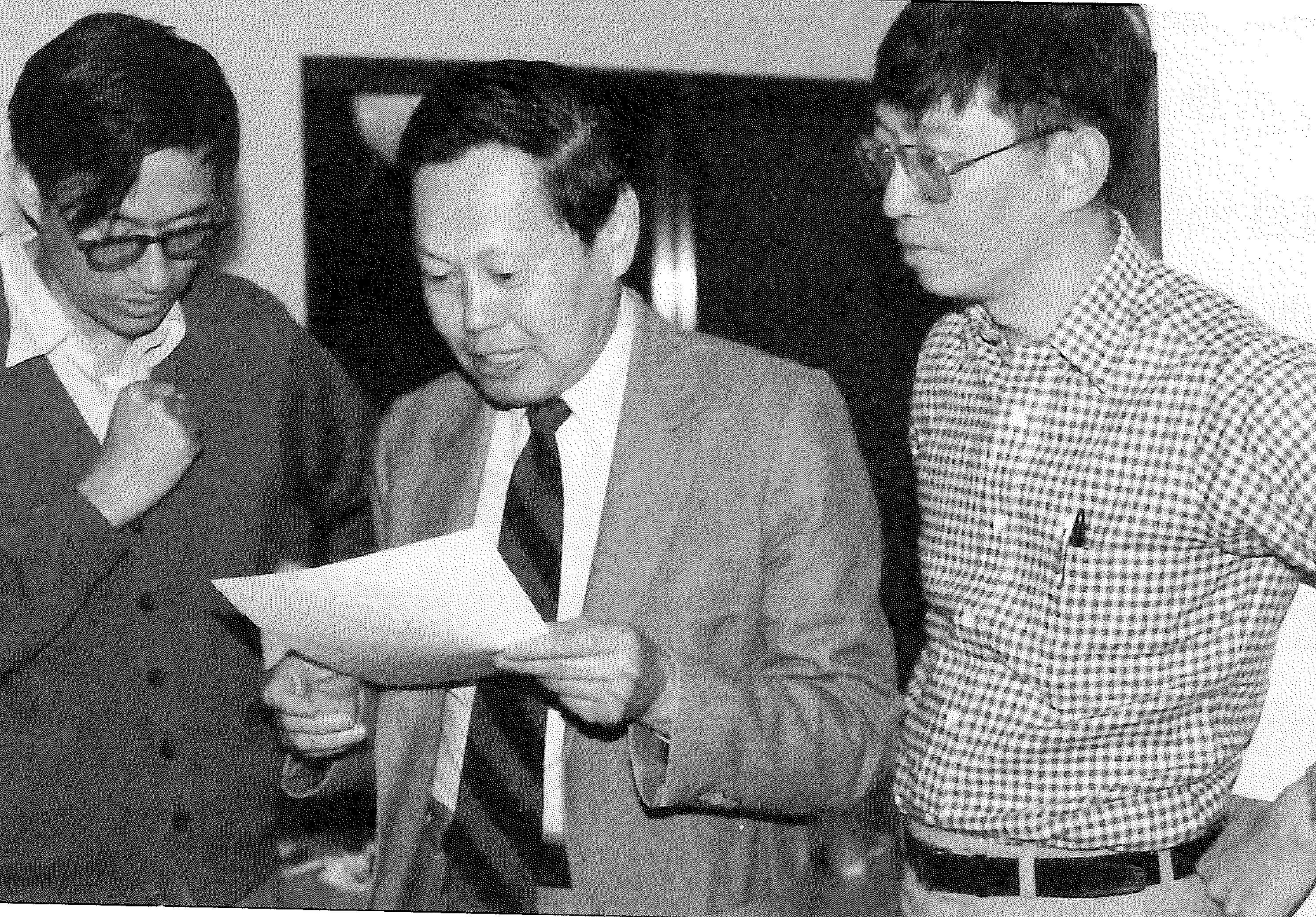 Prof. Chen Ning YANG and Dr C.L. CHAN