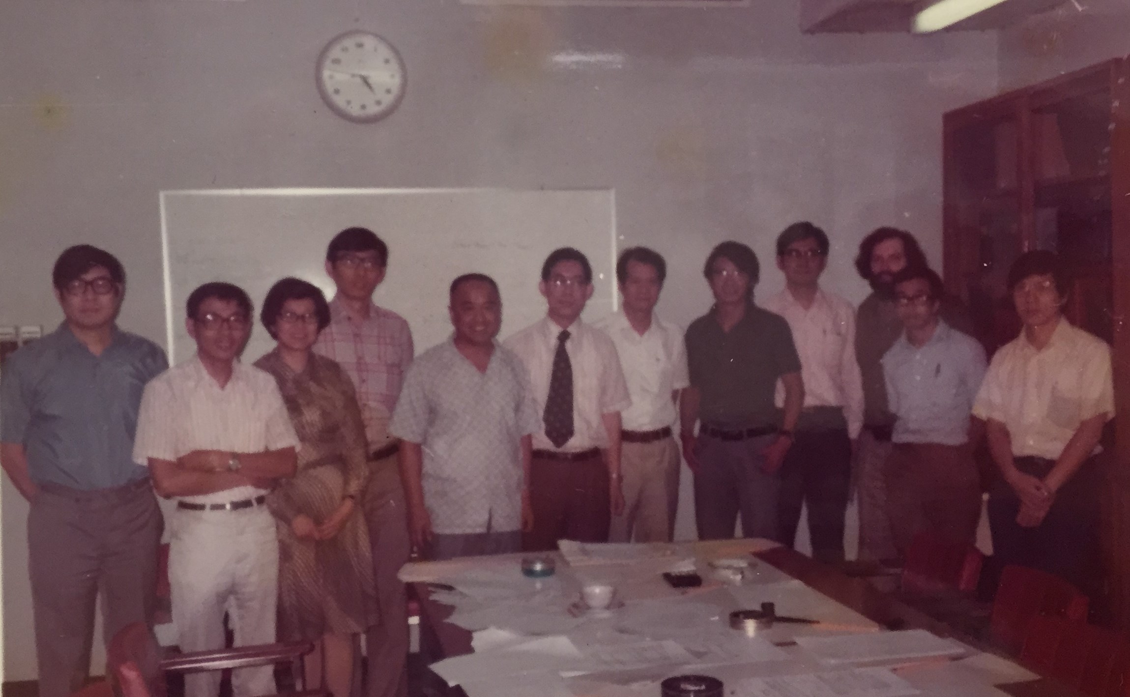 Visit of Prof. W.K. Hayman June 1977
