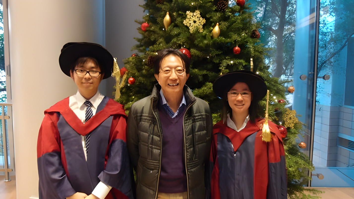 Photo of Dr. Wong, Y.K. Tai and Alice M.W. Hui