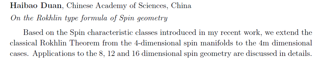 Titles & Abstracts